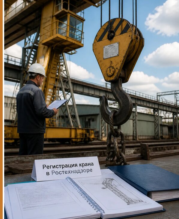 Регистрация крана в Ростехнадзоре в Фурманове от 15282 р. | Авеста ОТиПБ